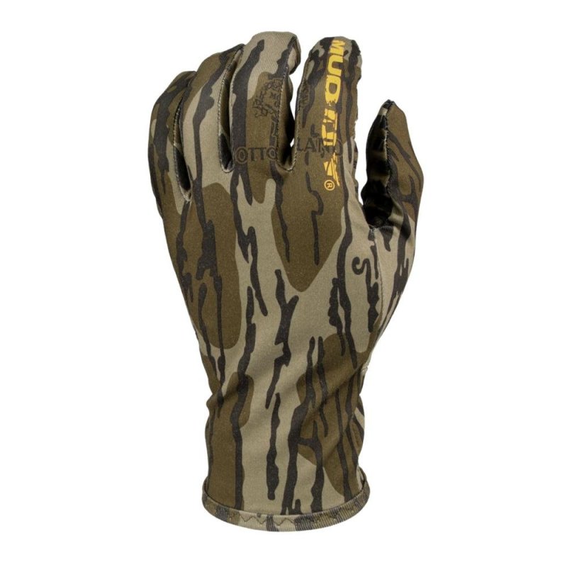 Muddy MUD-LWGLV-MOB-L TRX Lightweight Glove Mossy Oak Bottomland Large