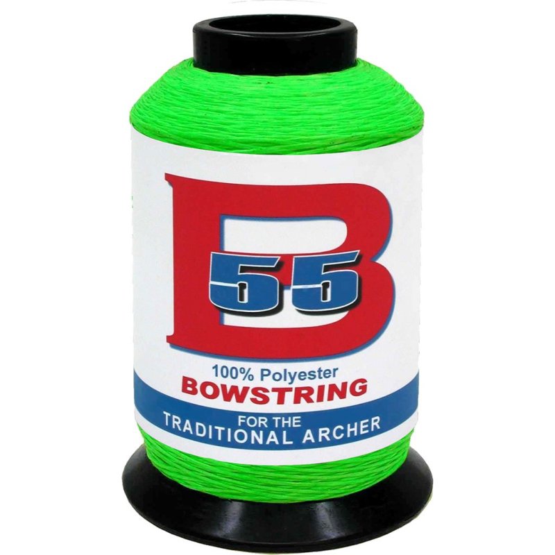 BCY B55 Bowstring Material Neon Green 1/4 lb.