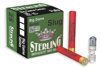Sterling Ammunition STL410RS .410 Bore 2.5" Rifled Slug 25 Round Box