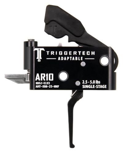 Triggertech ARTSBB25NNF AR10 Single-Stage Adjustable 2.5-5lb Flat Black