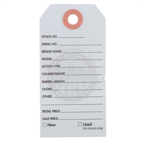 Brownells Gun Price Tags Light Blue 500 Pack