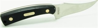 OLD TIMER KNIFE SHARPFINGER 3.3" FIXED SS DELRIN W/SHEATH