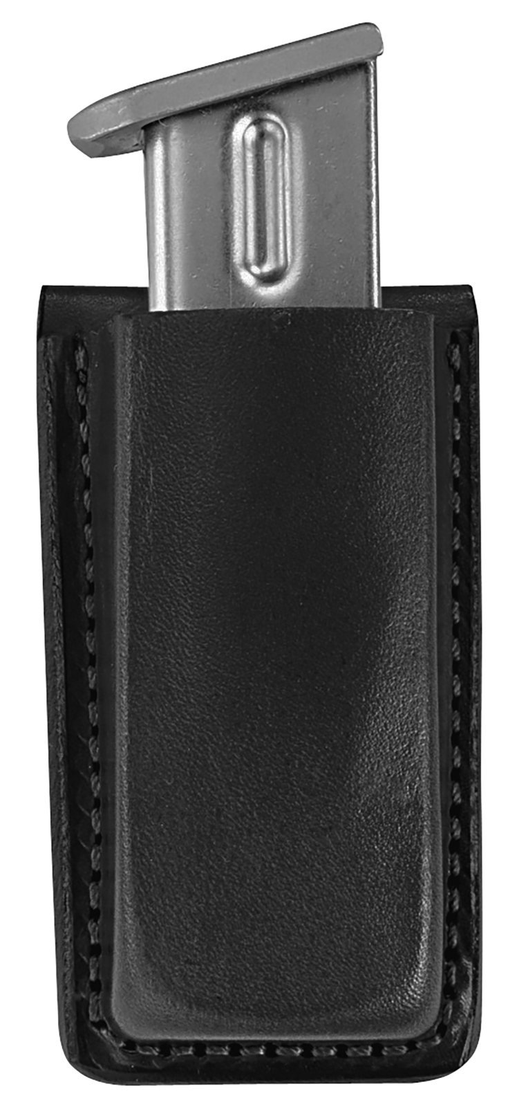 Bianchi 18056 Open Top Mag Pouch Single Black Leather Belt Clip Belts ...