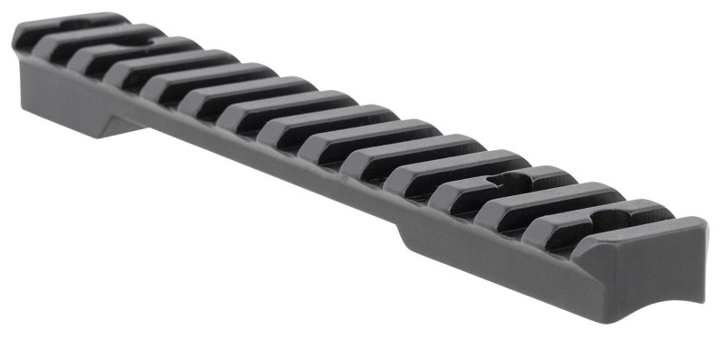 Talley PSM258763 Fierce Picatinny Rail 20 MOA Black Anodized Aluminum