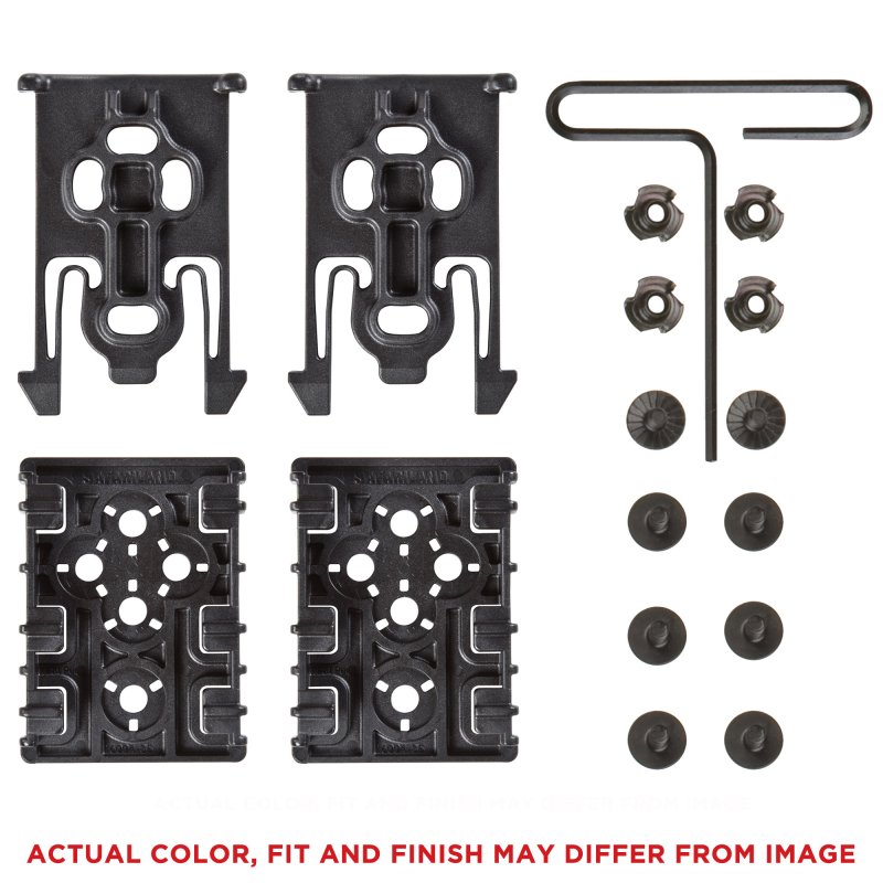 Safariland ELS-KIT1-2 Black 2 Male Female Polymer Screws Kit