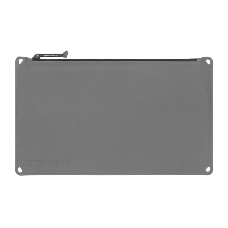 Magpul DAKA Pouch Extra Large 9.8x16.2 In Gray Easy Organization