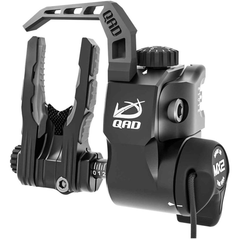 QAD UQMX2BK-L Ultrarest Integrate MX2 Black LH, 7075 Aluminum, USA Made
