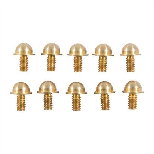 Brownells Shotgun Sight Bead #12 Refill Sights Brass 10 Pack