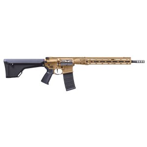 LWRC ICDIR5CK16CM LWRCI Competition 5.56x45mm NATO 16.10 in 30+1 FDE Cerakote Rec Black Adjustable Magpul MOE Stock Black Magpul MOE+ Grip Right Hand, Rifle