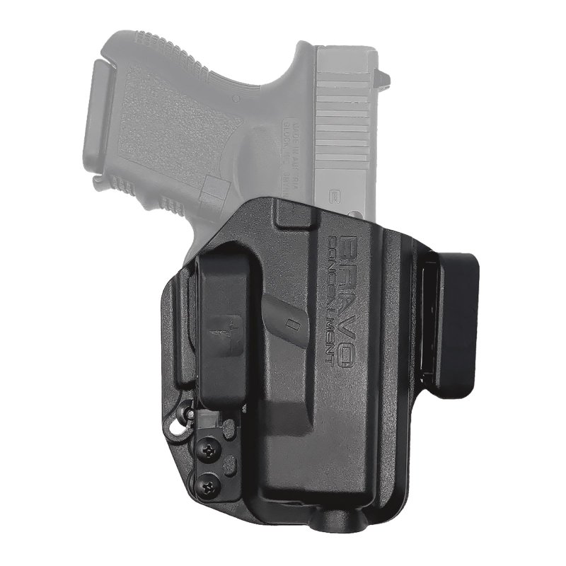 Bravo Concealment BC20-1003 Torsion IWB Holster Glock 26/27/33 Black