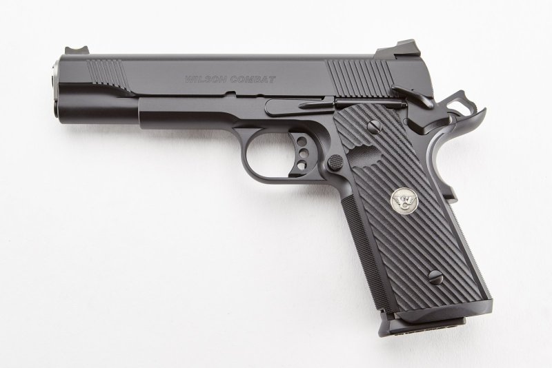 Wilson Combat CQBEFS-5 CQB Elite 45 ACP 8+1 5" Black Armor G10 Grip