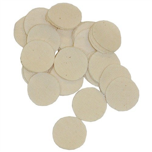 Brownells Heavy Duty Cotton Round Patches 1.25"/.30-.35 Cal 1000 Pk