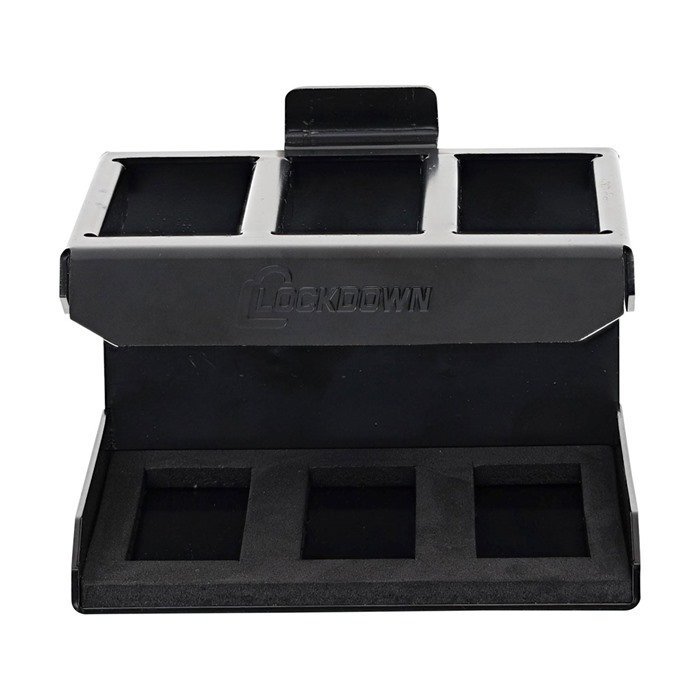 Lockdown 1204861 AR15 Magazine Rack Black SecureWall