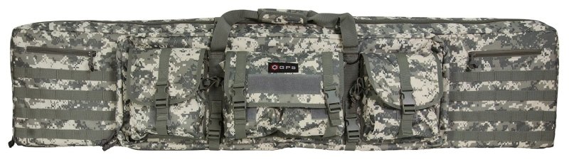 GPS DRC55ACU Double Rifle Case 55 In A-TACS AU 600D MOLLE