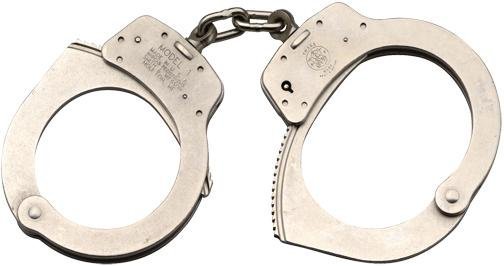 Smith & Wesson 350132 M-1Push Pin Nickel Steel Chain Lock