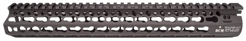 Bravo Company Manufacturing Rail Alpha 13 KeyMod Black Fits AR-15