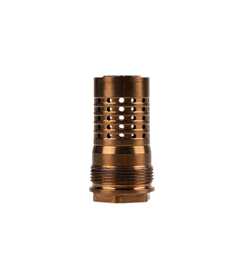 Q RECB1/2X28 Cherry Bomb Rear End 7.62 Steel Muzzle Brake 5/8"x24 Threads