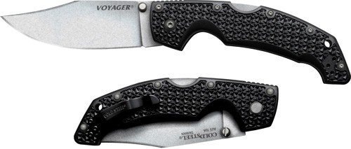 Cold Steel Voyager Large 29AC 4 In Folding Clip Point AUS-10A Blade