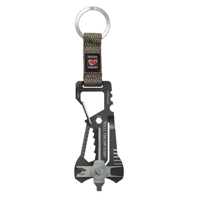 Real Avid AVMICROAR15 AR15 Micro Tool Stainless Steel Compact
