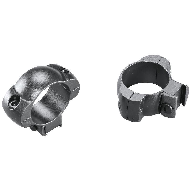 Weaver 49217 Grand Slam .22 Rings 1" Medium Steel Dovetail Matte Black