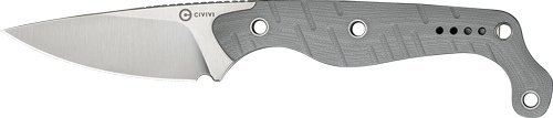 CIVIVI KNIFE SOKN 2.82" GRAY G-10 STOASH KYDEX SHEATH