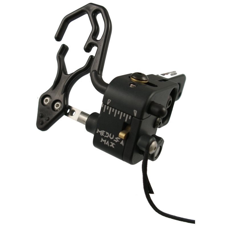 Bowfinger Medusa Max LH Drop Away Arrow Rest Black 3.4 oz