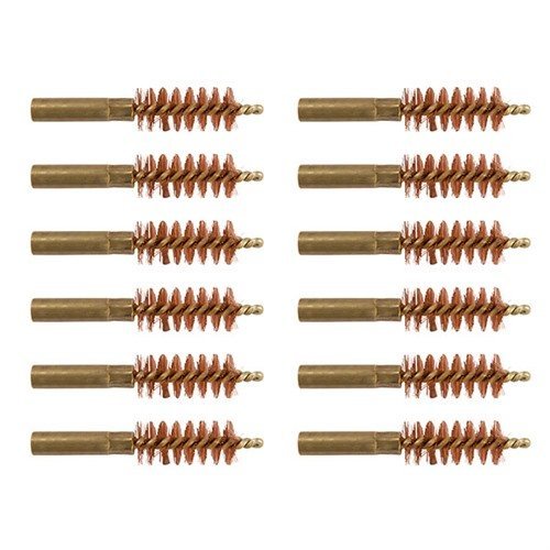 Brownells Special Line Dewey Bronze Pistol Brush 45 Caliber 12 Pack