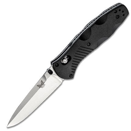 Benchmade 580 Barrage 3.6" 154CM Satin Blade Black Handle Knife