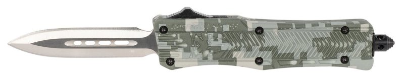 CobraTec SADCCTK1SDAGNS CTK-1 2.75" D2 Steel OTF Dagger Winter Camo