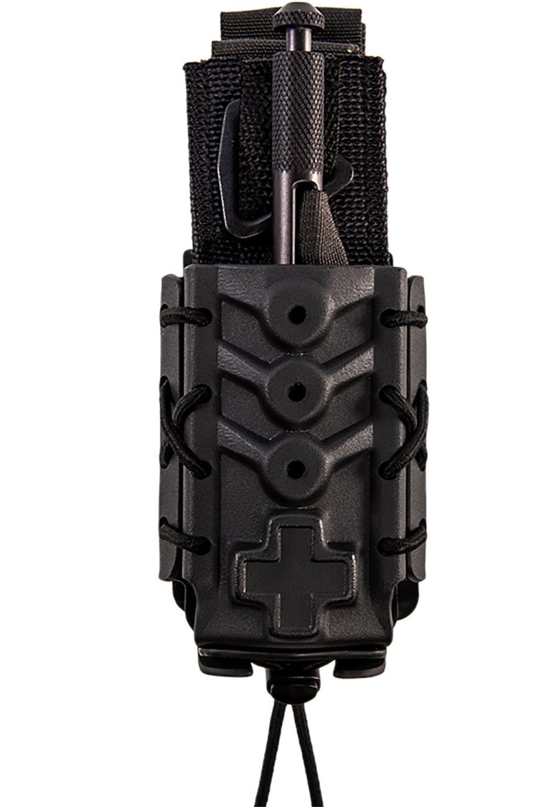 High Speed Gear 11TQK0BK Tourniquet TACO Black Kydex 2" Belt Clip MOLLE