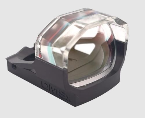 Shield Sights OMSX8MOAGLASS Red Dot 8MOA Open Mini Glass Black RMS