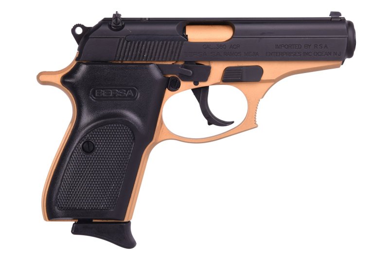 Bersa T380GLD8 380 ACP 3.50In Barrel 9Rd Matte Black Finish