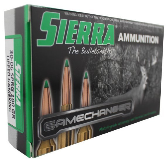 Sierra A468106 30-06 Ammo 180GR TGK 20 Rounds 2760 FPS