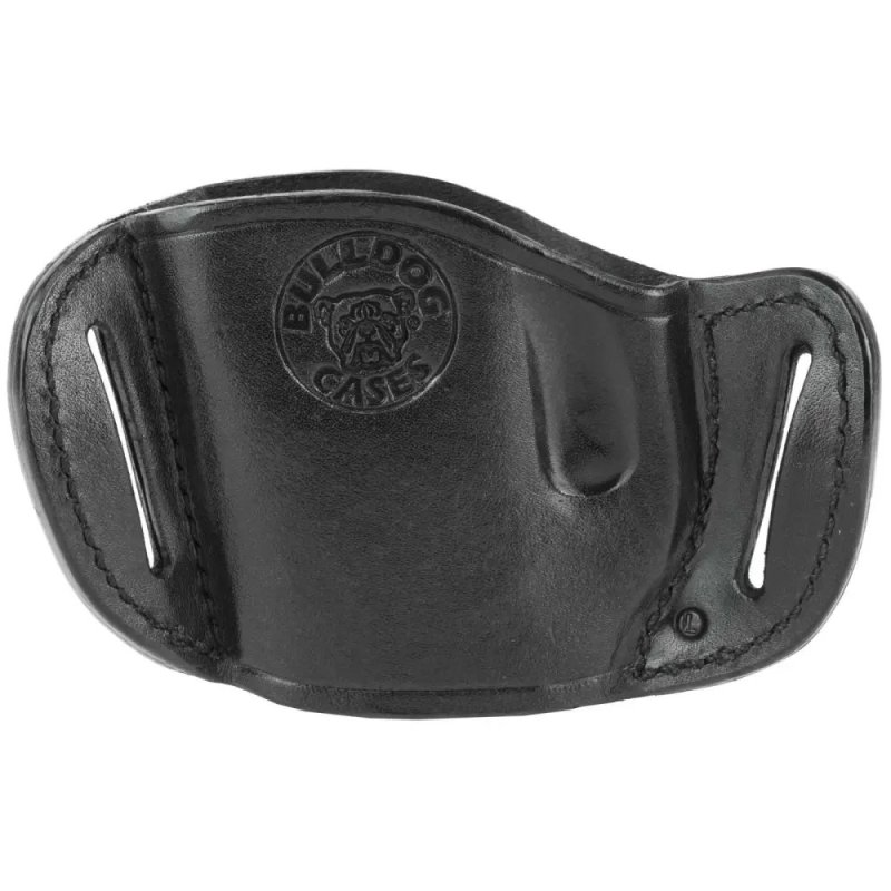 Bulldog MLBL Molded OWB Black Leather Belt Slide Fits Glock Ruger ...