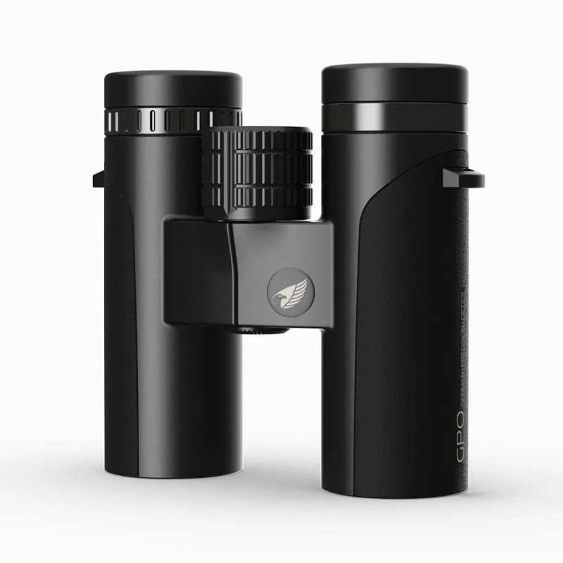 GPO Passion ED B300 Binoculars 8x32 Charcoal Black, Waterproof, Lightweight