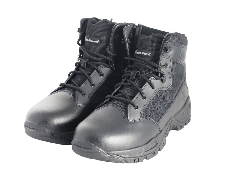 Smith & Wesson Scout 6In Hot Weather Side-Zip Polishable Toe