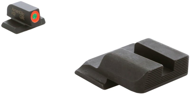 AmeriGlo SW433B Protector Sight Set for Smith & Wesson M&P Tritium Sights
