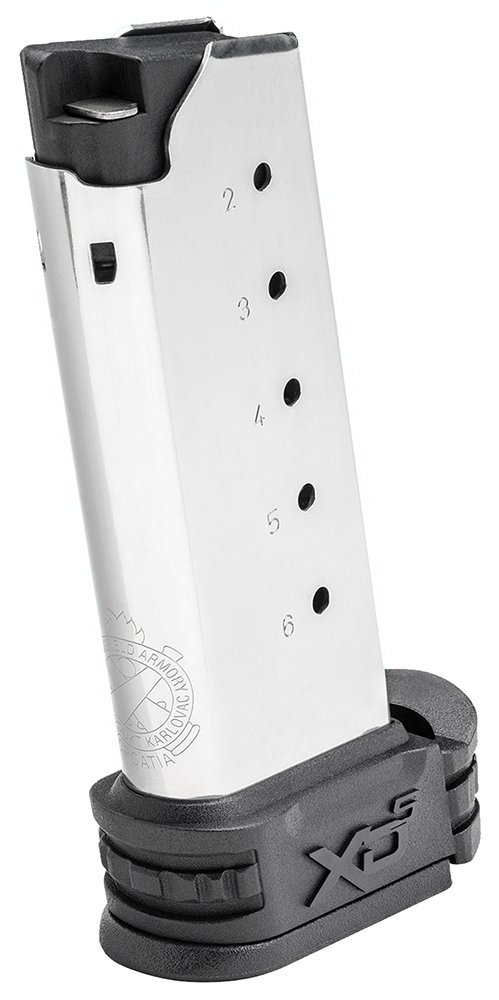 Springfield Armory XD-S XDS5006 .45 ACP 6 Round Stainless Steel Magazine