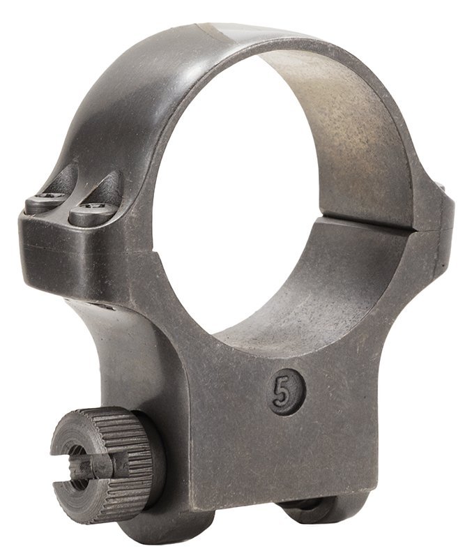 Ruger 90316 30mm High Scope Ring Matte Black Steel 52mm Objective