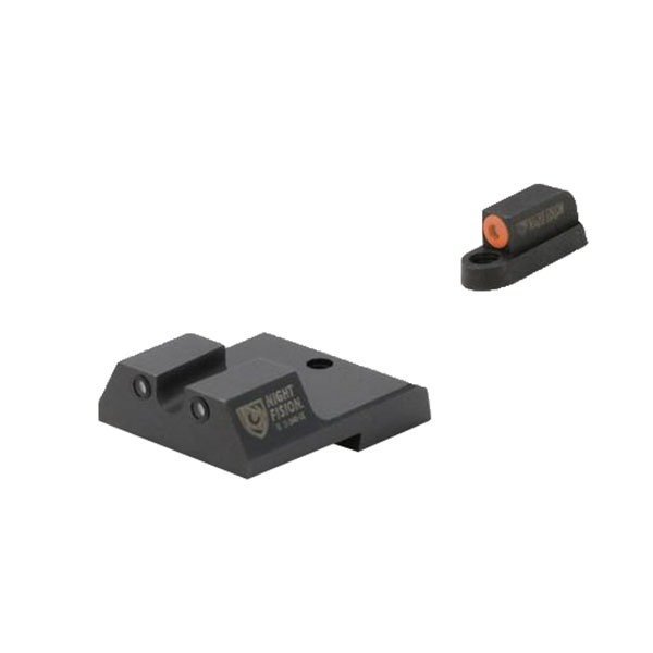 Night Fision CZU-077-007-OGZG Tritium Night Sights P-10C Orange/Black
