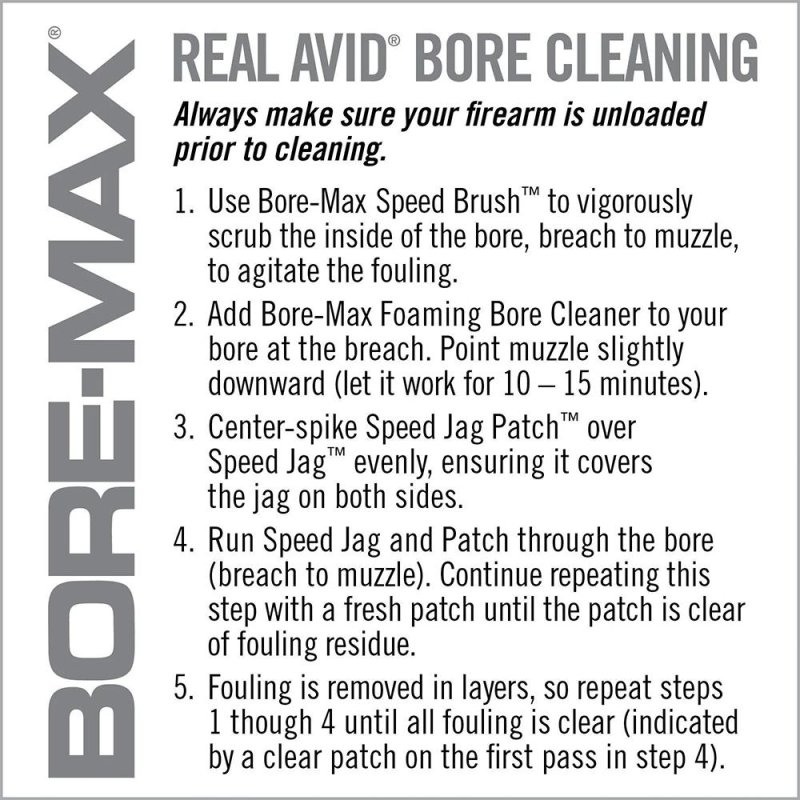 Real Avid Bore-Max Speed Brush .35 Cal Nickel Plated AVBMSB35