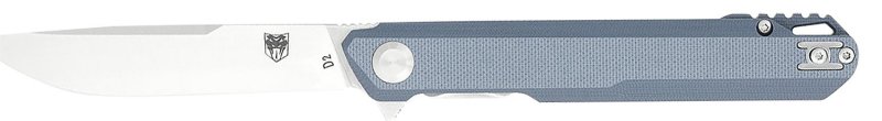 CobraTec CTMONGRY Monarch 3.5" D2 Blade Folding Knife Gray G10 Handle