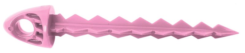 Targettack TT3IN12PKPI Pink 3" Polycarbonate Target Tacks 12 Pack