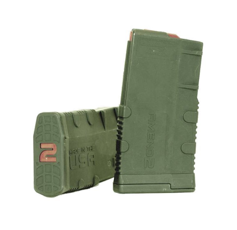 Amend2 MOD-2 Magazine 7.62X51 20-Round Polymer OD Green