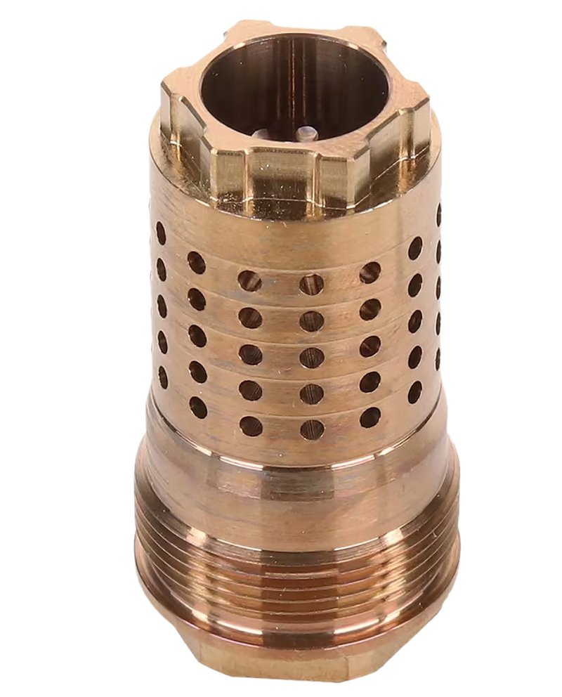 Q CB45CAL57828 Cherry Bomb 45 Cal Muzzle Brake Stainless Steel .578x28