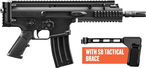FN America 38-101882 SCAR 15P Pistol 5.56 NATO 30+1 Black 7.5" Barrel