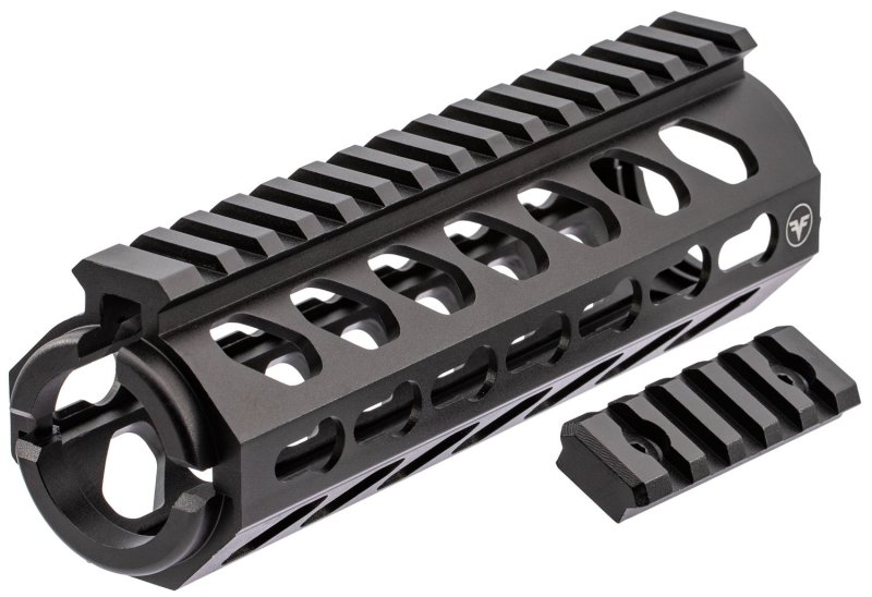 Firefield FF34053 Edge 6.62" KeyMod Handguard 6061-T6 Aluminum Black