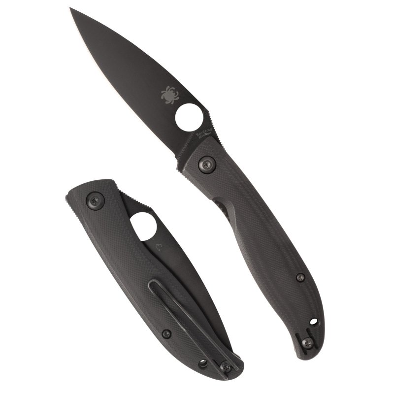 Spyderco Mantra 4 C274GBBKP 3.34 In Drop Point Folding Knife 7.5 In