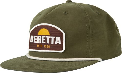 Beretta BC055T1186072V Sunset Rope Trucker Cap Dark Green