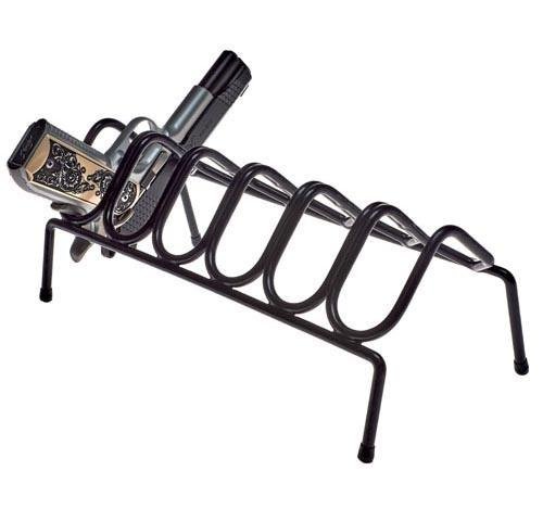 SnapSafe Safe Handgun Rack Holds 4 Pistols Black Finish 75830